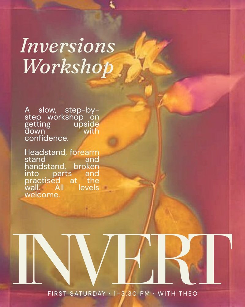 Inversions Workshop poster