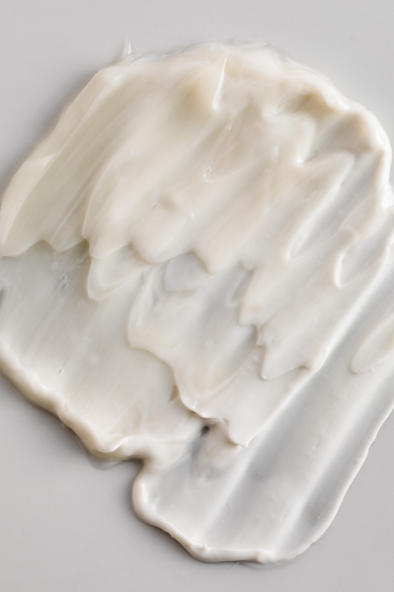 Thick, layered barrier cream